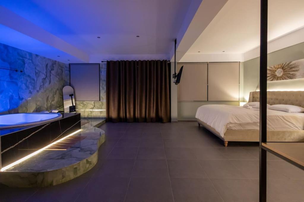 Smaragdi Luxury Jacuzzi Apartment Noho Premium Living Atena Exterior foto
